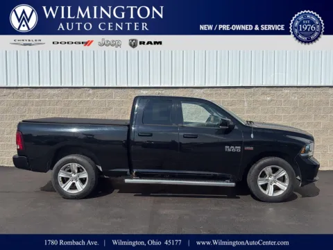 Black 2014 Ram 1500 Sport for sale in Wilmington, OH