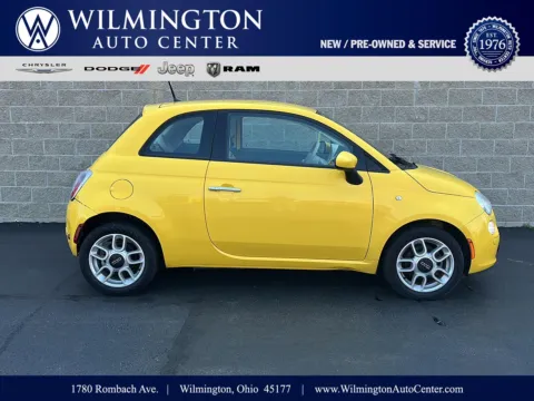 Yellow 2015 FIAT 500 Pop for sale in Wilmington, OH