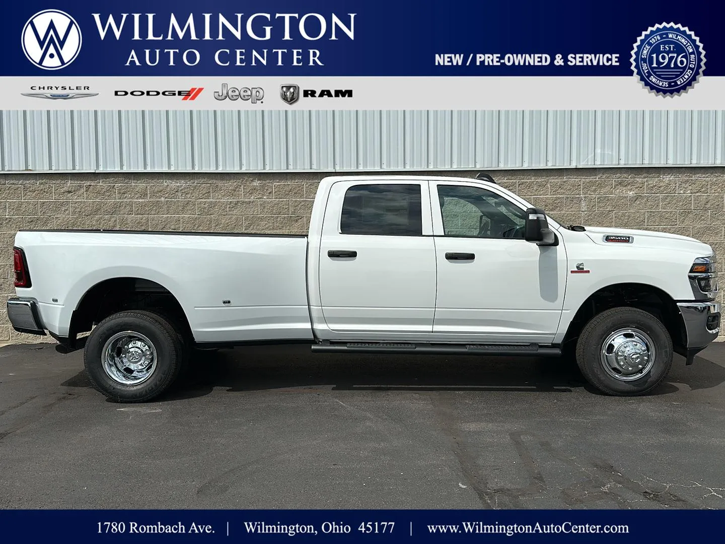 White 2026 Ram 3500 Tradesman for sale in Wilmington, OH