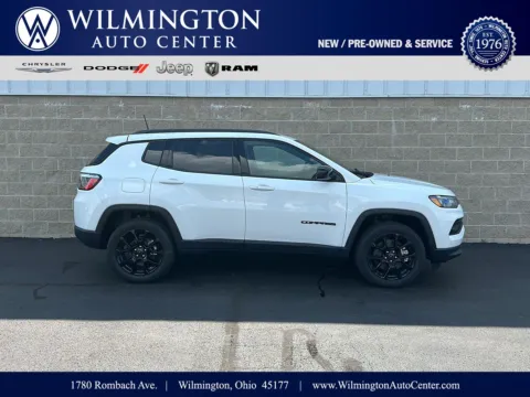 White 2026 Jeep Compass Latitude Altitude for sale in Wilmington, OH