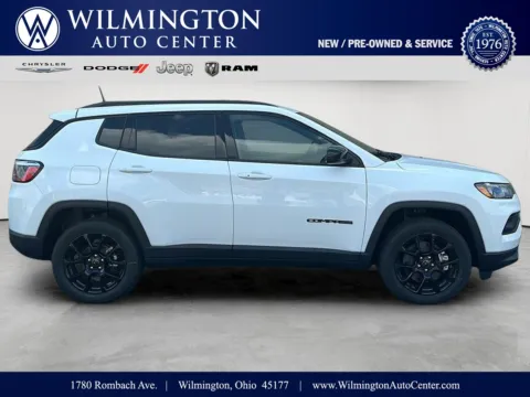 White 2026 Jeep Compass Latitude Altitude for sale in Wilmington, OH