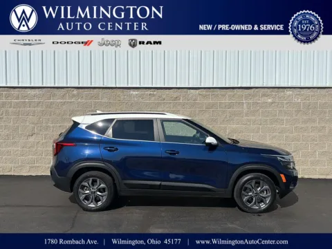 Blue 2024 Kia Seltos S for sale in Wilmington, OH