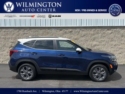 Blue 2024 Kia Seltos S for sale in Wilmington, OH