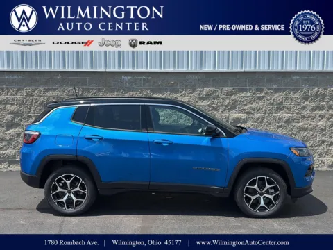Blue 2026 Jeep Compass Limited for sale in Wilmington, OH