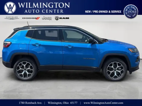 Blue 2026 Jeep Compass Limited for sale in Wilmington, OH