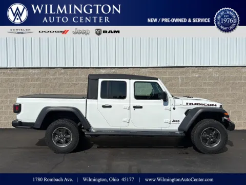 White 2023 Jeep Gladiator Rubicon for sale in Wilmington, OH
