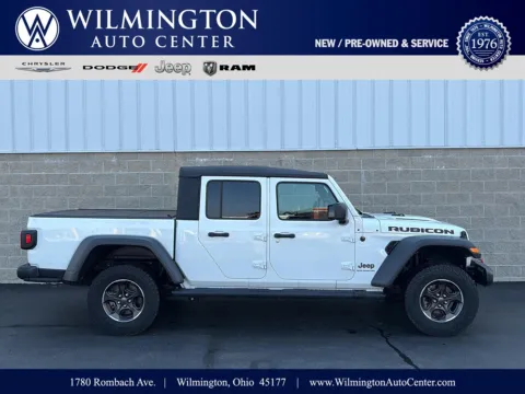 White 2023 Jeep Gladiator Rubicon for sale in Wilmington, OH