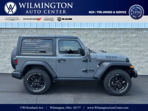 Gray 2021 Jeep Wrangler Willys for sale in Wilmington, OH