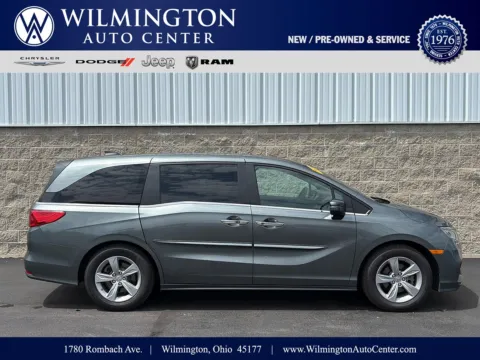 Gray 2018 Honda Odyssey EX-L for sale in Wilmington, OH