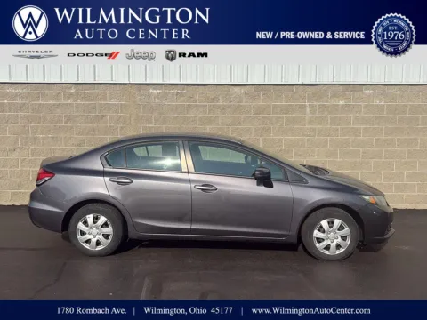 Gray 2015 Honda Civic Sedan LX for sale in Wilmington, OH