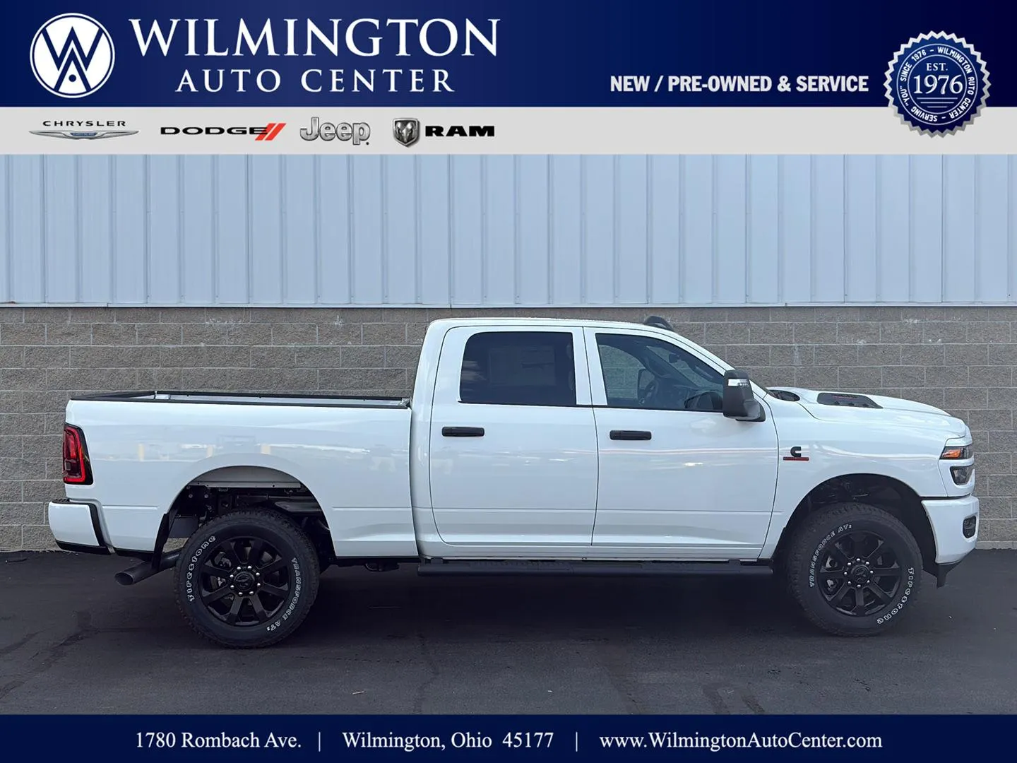 White 2026 Ram 2500 Black Express for sale in Wilmington, OH