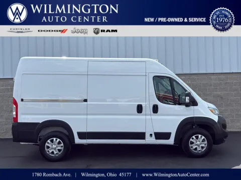 White 2024 Ram ProMaster Cargo Van SLT for sale in Wilmington, OH