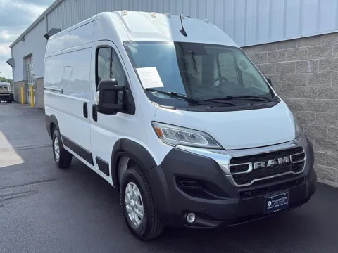 Photos of 2024 Ram ProMaster Cargo Van SLT for sale in Wilmington, OH at Wilmington Auto Center Chrysler Dodge Jeep RAM