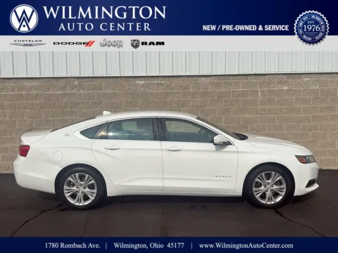 White 2014 Chevrolet Impala LT for sale in Wilmington, OH