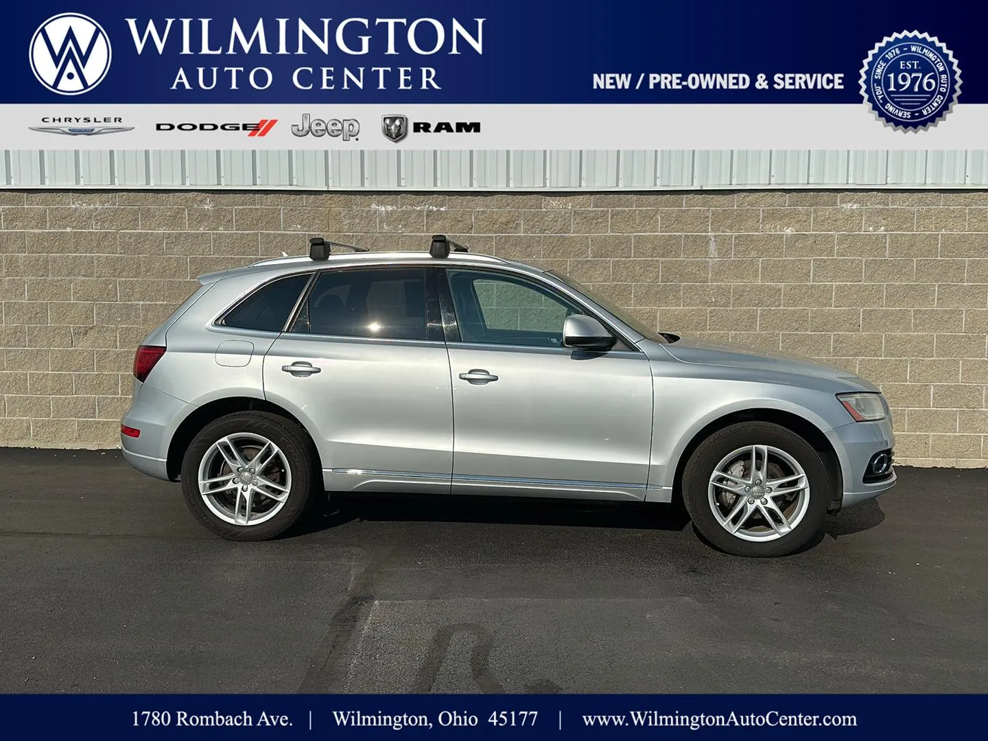Used 2013 Audi Q5 Premium with VIN WA1LFAFP2DA058112 for sale in Wilmington, OH