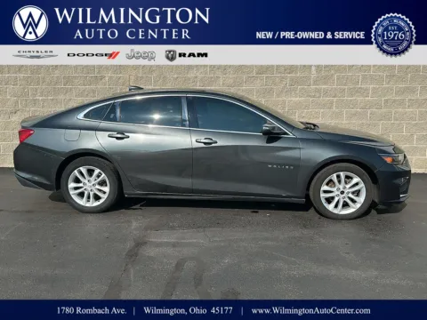 Gray 2016 Chevrolet Malibu LT for sale in Wilmington, OH
