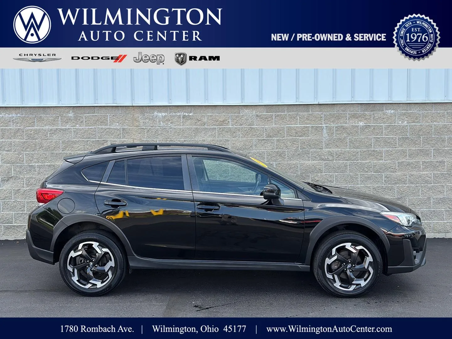 Black 2023 Subaru Crosstrek Limited for sale in Wilmington, OH