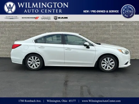 White 2015 Subaru Legacy 2.5i Premium for sale in Wilmington, OH