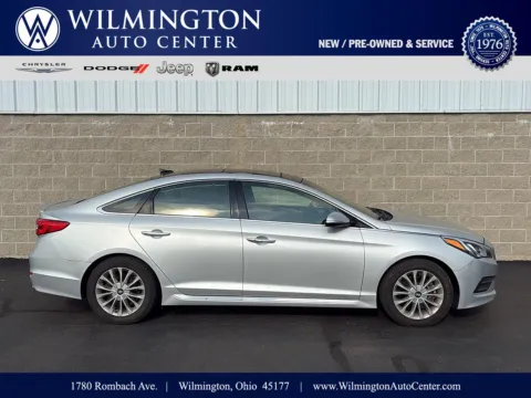 Silver 2015 Hyundai Sonata 2.4L Limited for sale in Wilmington, OH