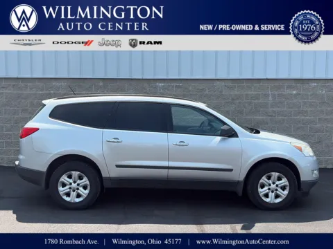 Silver 2012 Chevrolet Traverse LS for sale in Wilmington, OH