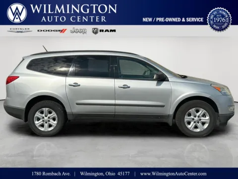 Silver 2012 Chevrolet Traverse LS for sale in Wilmington, OH