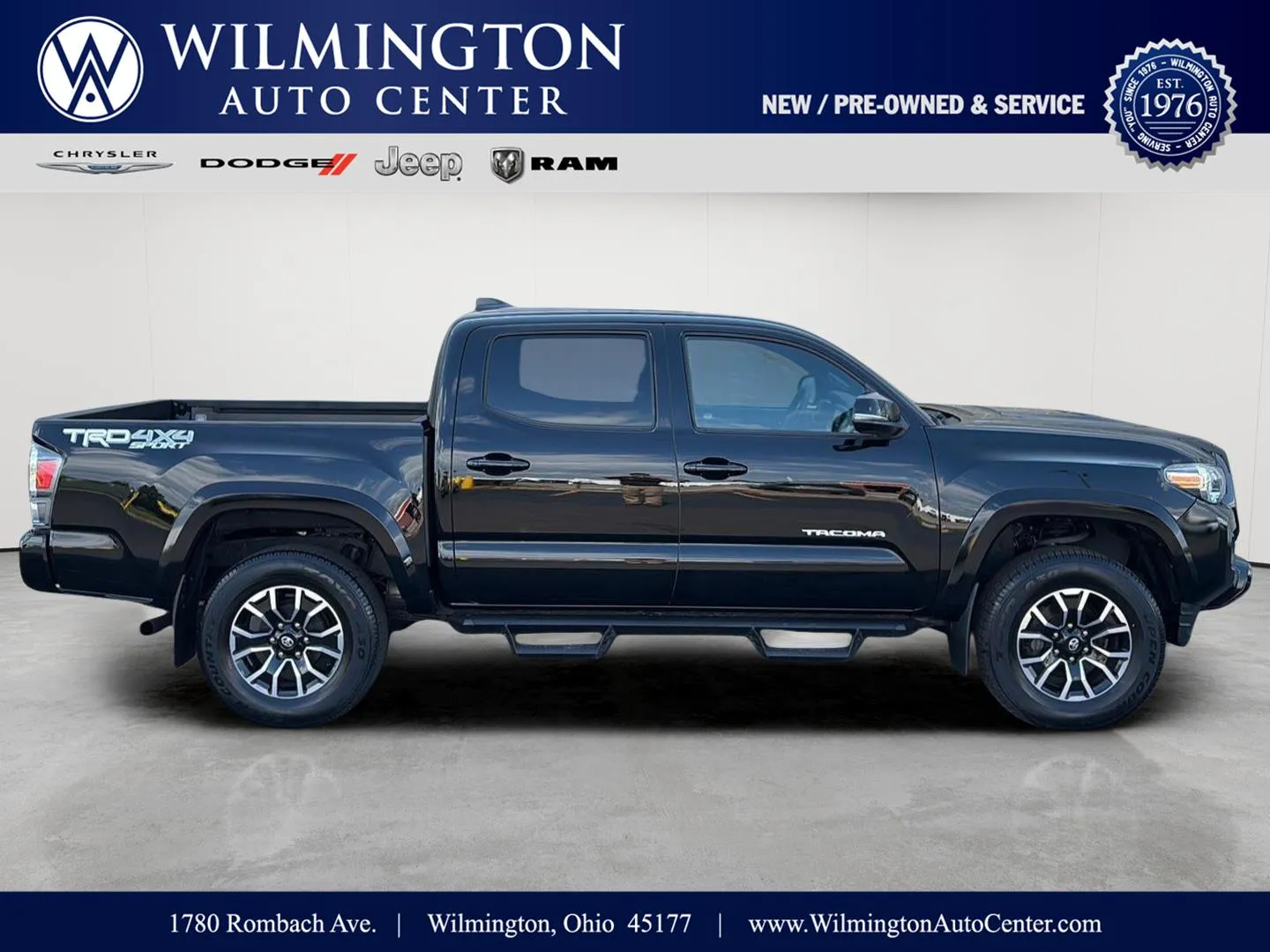 Black 2023 Toyota Tacoma TRD Sport for sale in Wilmington, OH