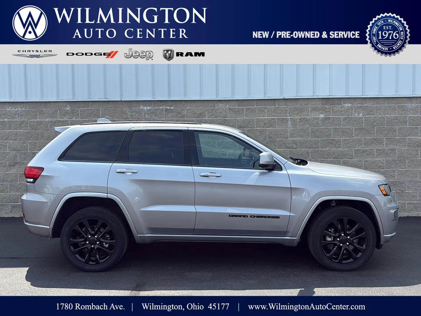 Silver 2021 Jeep Grand Cherokee Laredo X for sale in Wilmington, OH