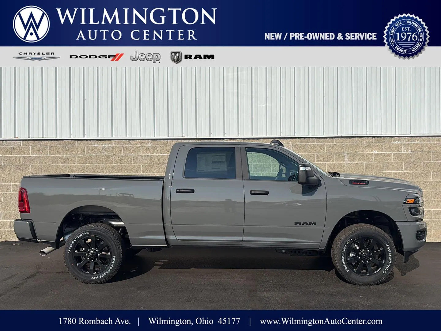 Gray 2026 Ram 2500 Big Horn for sale in Wilmington, OH