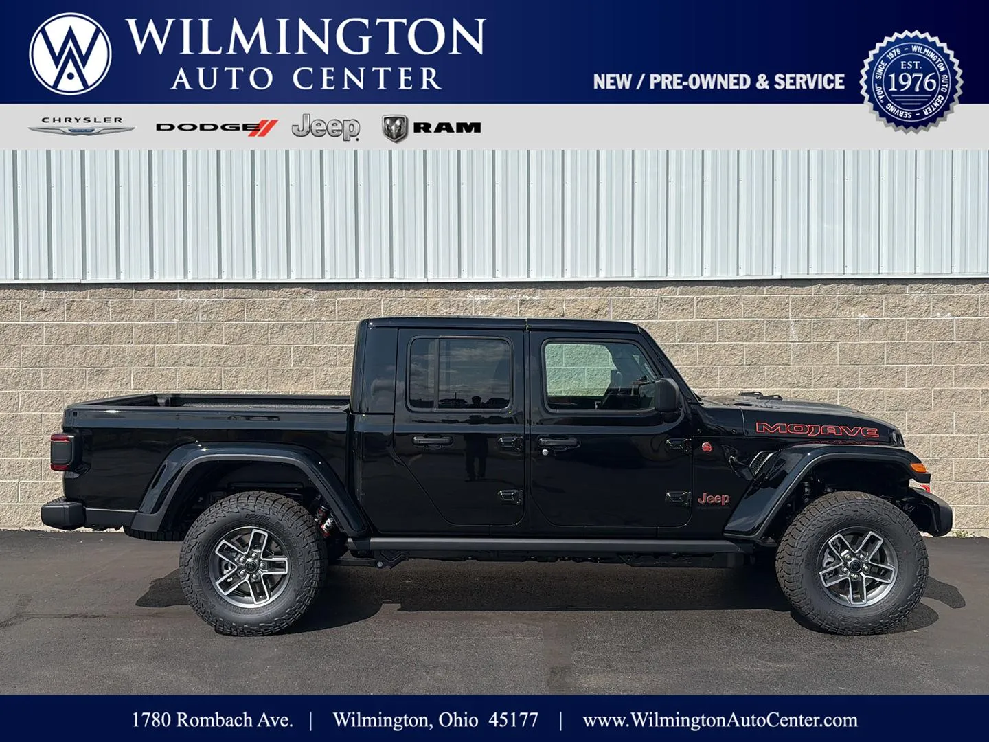 Black 2026 Jeep Gladiator Mojave for sale in Wilmington, OH