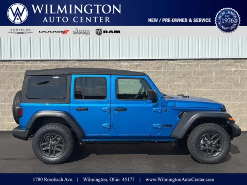 Blue 2026 Jeep Wrangler Sport S for sale in Wilmington, OH