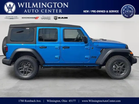 Blue 2026 Jeep Wrangler Sport S for sale in Wilmington, OH