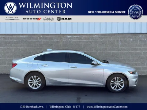 Silver 2018 Chevrolet Malibu LT for sale in Wilmington, OH