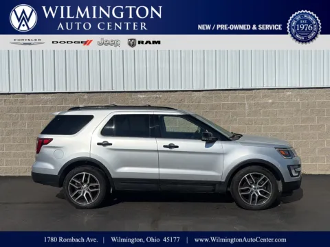Silver 2017 Ford Explorer Sport for sale in Wilmington, OH