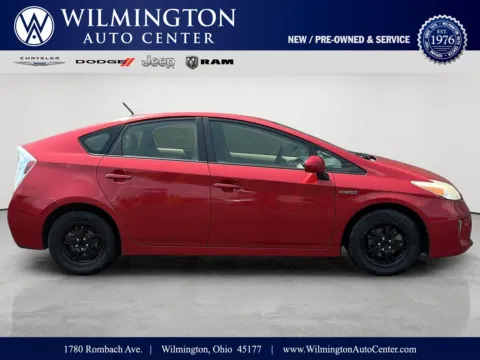 Red 2013 Toyota Prius Three for sale in Wilmington, OH