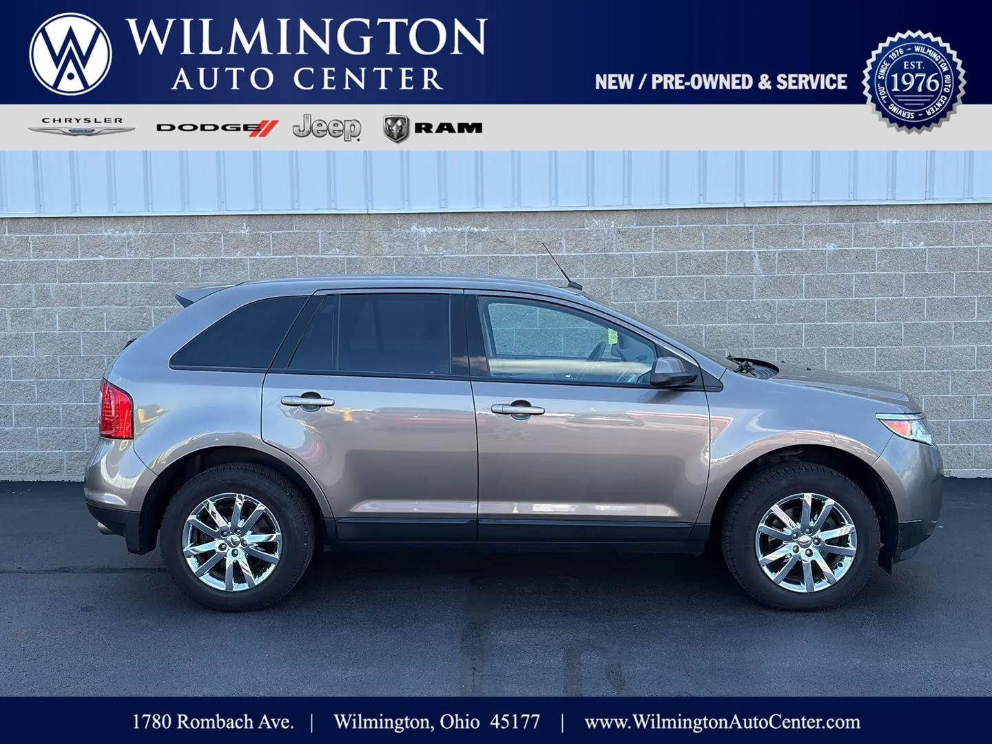Used 2014 Ford Edge SEL with VIN 2FMDK3JC5EBB81345 for sale in Wilmington, OH