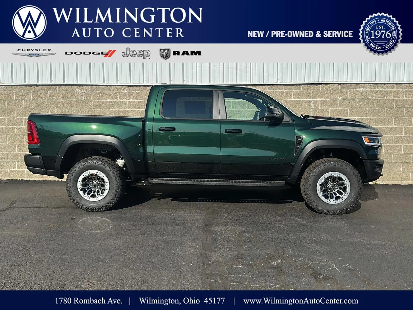 Green 2026 Ram 1500 RHO for sale in Wilmington, OH