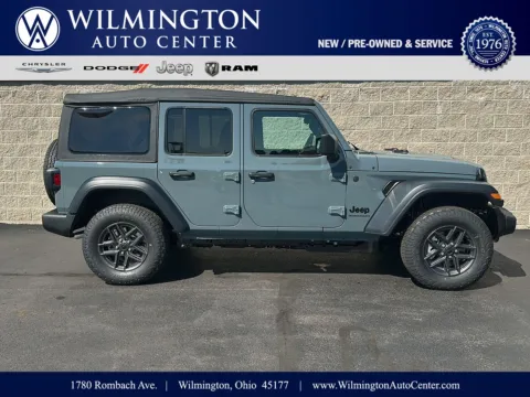 Blue 2026 Jeep Wrangler Sport S for sale in Wilmington, OH