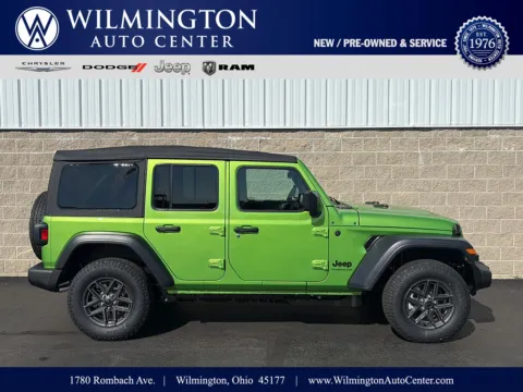 Green 2026 Jeep Wrangler Sport S for sale in Wilmington, OH