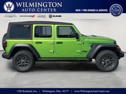 Green 2026 Jeep Wrangler Sport S for sale in Wilmington, OH