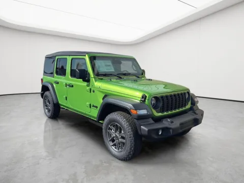 Photos of 2026 Jeep Wrangler Sport S for sale in Wilmington, OH at Wilmington Auto Center Chrysler Dodge Jeep RAM