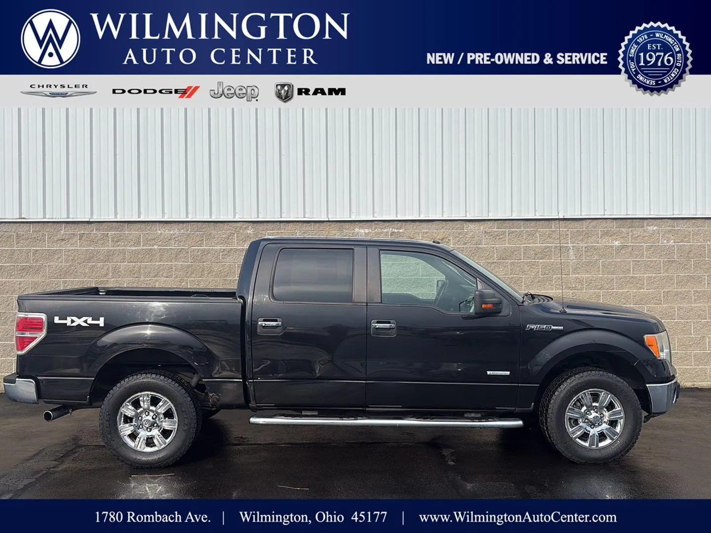 Black 2011 Ford F-150 XLT for sale in Wilmington, OH