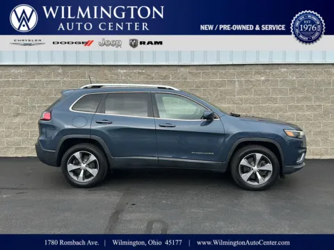 Blue 2019 Jeep Cherokee Limited for sale in Wilmington, OH