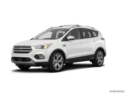 White 2017 Ford Escape Titanium for sale in Wilmington, OH