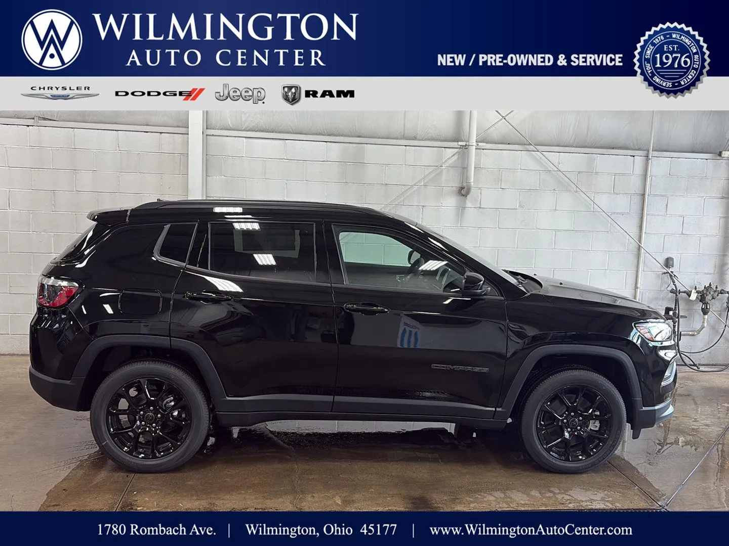Black 2026 Jeep Compass Latitude Altitude for sale in Wilmington, OH