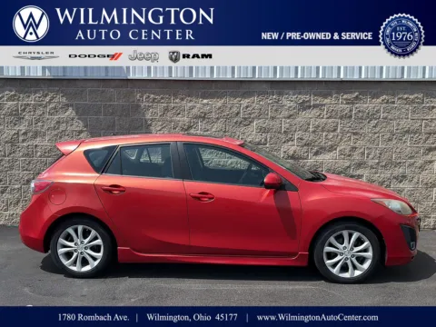 Red 2010 Mazda Mazda3 s Sport for sale in Wilmington, OH