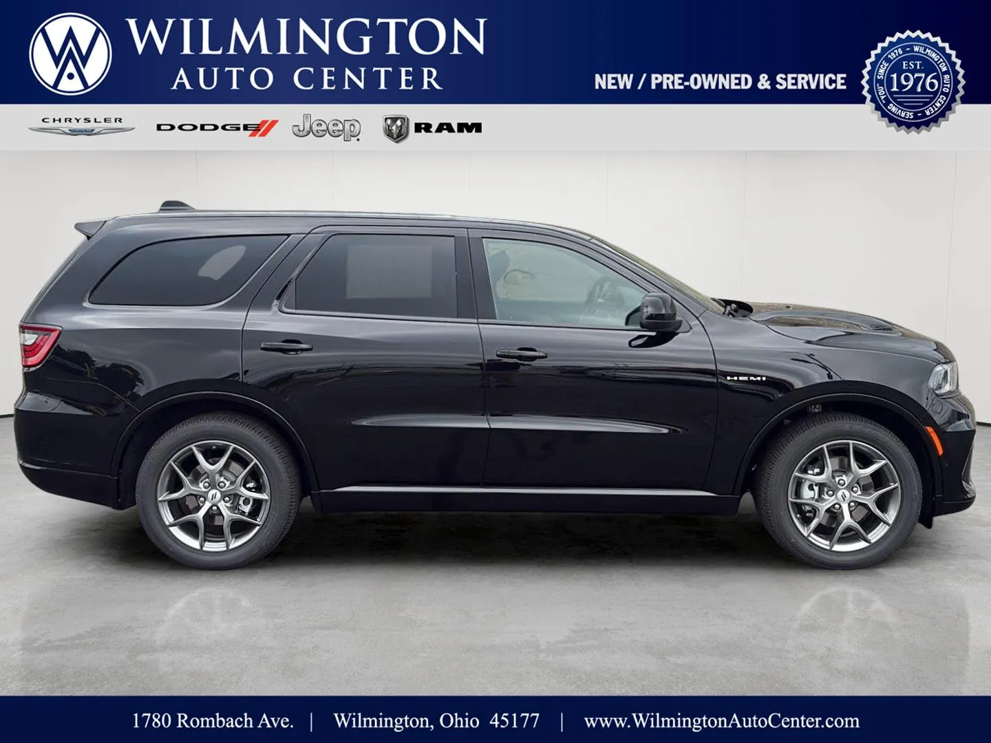 Black 2026 Dodge Durango GT HEMI V8 for sale in Wilmington, OH