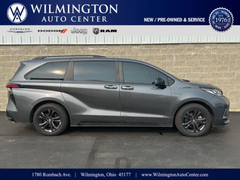 Gray 2025 Toyota Sienna XSE 7-Passenger for sale in Wilmington, OH