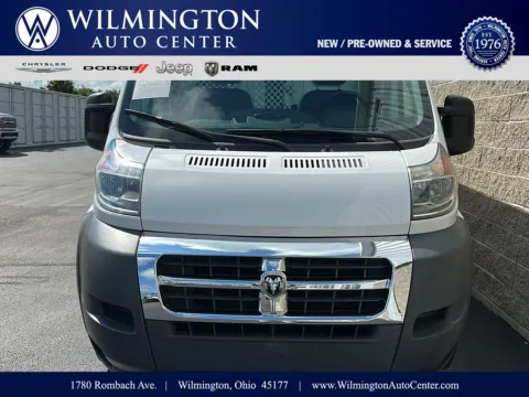 White 2017 Ram ProMaster Cargo Van 1500 LOW ROOF TRADESMAN 136-IN. WB for sale in Wilmington, OH