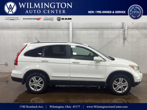 White 2011 Honda CR-V EX-L for sale in Wilmington, OH