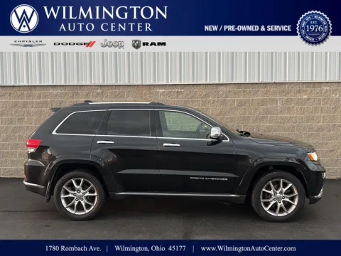 Black 2016 Jeep Grand Cherokee Summit for sale in Wilmington, OH